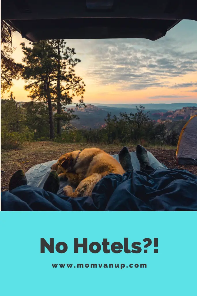 Can I take a road trip without hotels?