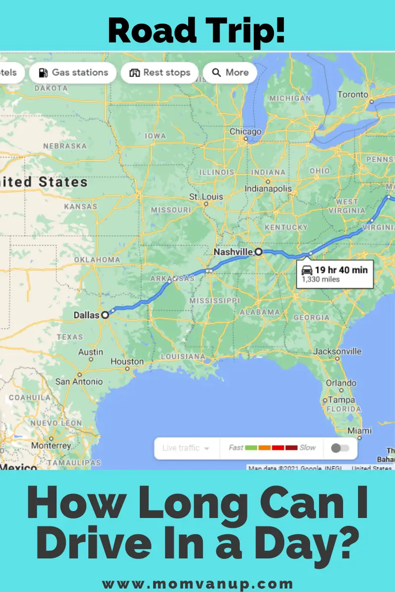 trip miles formula